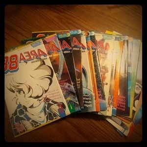Comic books.  AREA 88  6-23 issues